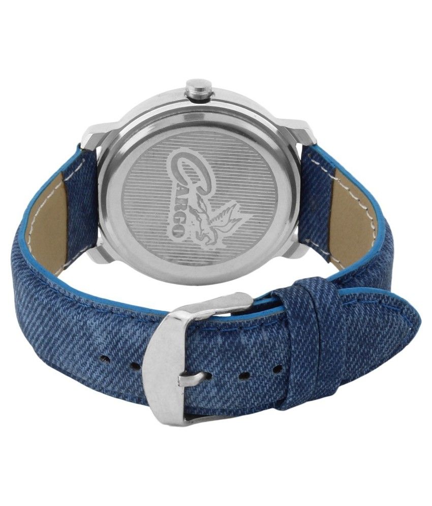 Cargo Watches Navy Strap Round Analog Watch Buy Cargo Watches Navy
