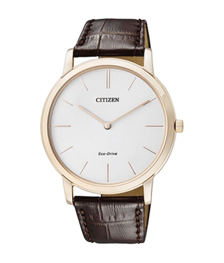 citizen watch eco drive white face