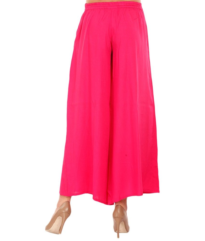 solid palazzo pants