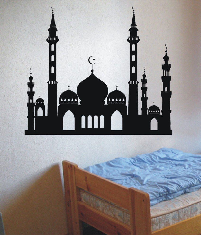     			Decor Villa Black Pvc Wall Stickers