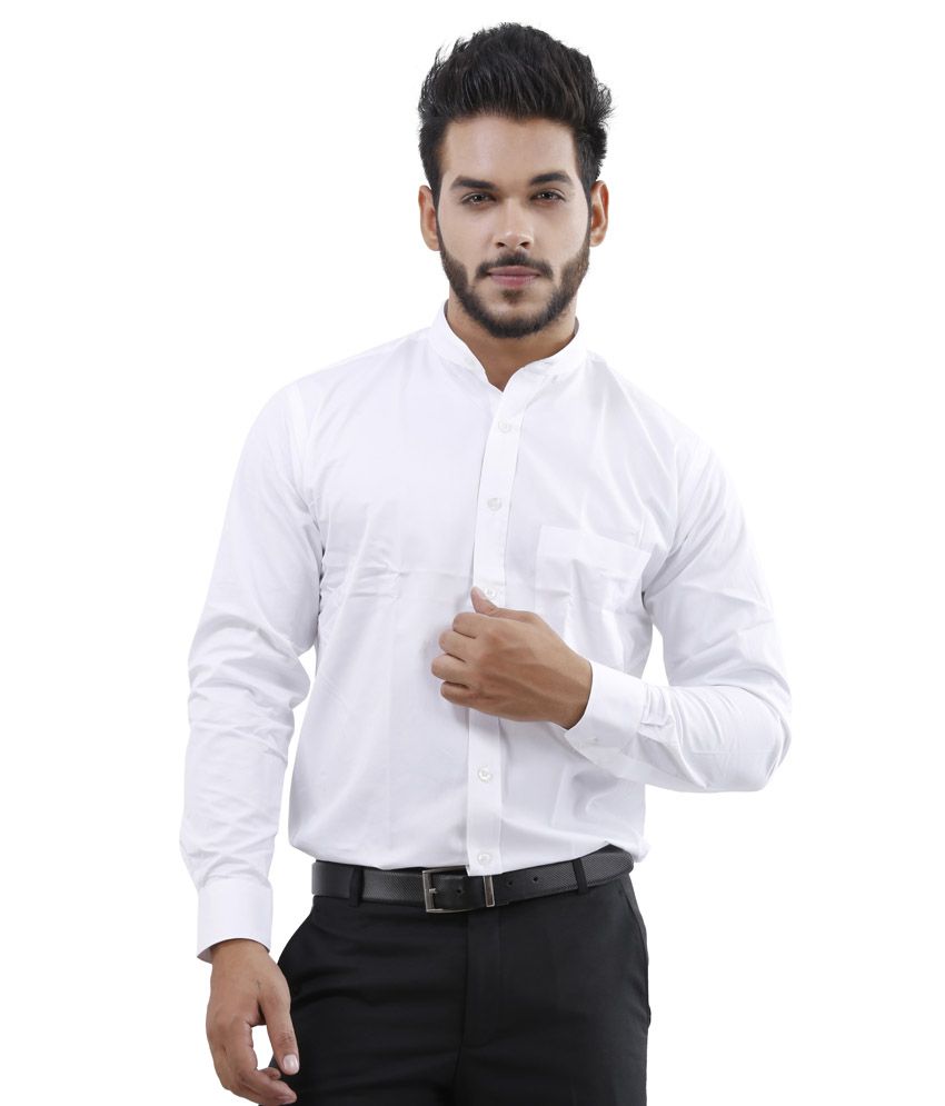 Lamode White Formal Shirt - Buy Lamode White Formal Shirt Online at ...