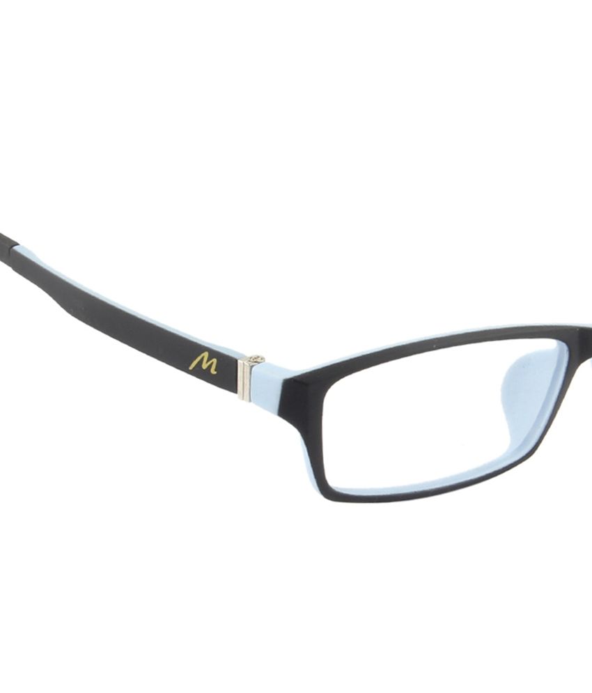 Marabous Black Rectangle Eyeframe for Men Buy Marabous Black