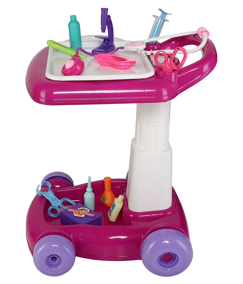 toy doctor trolley