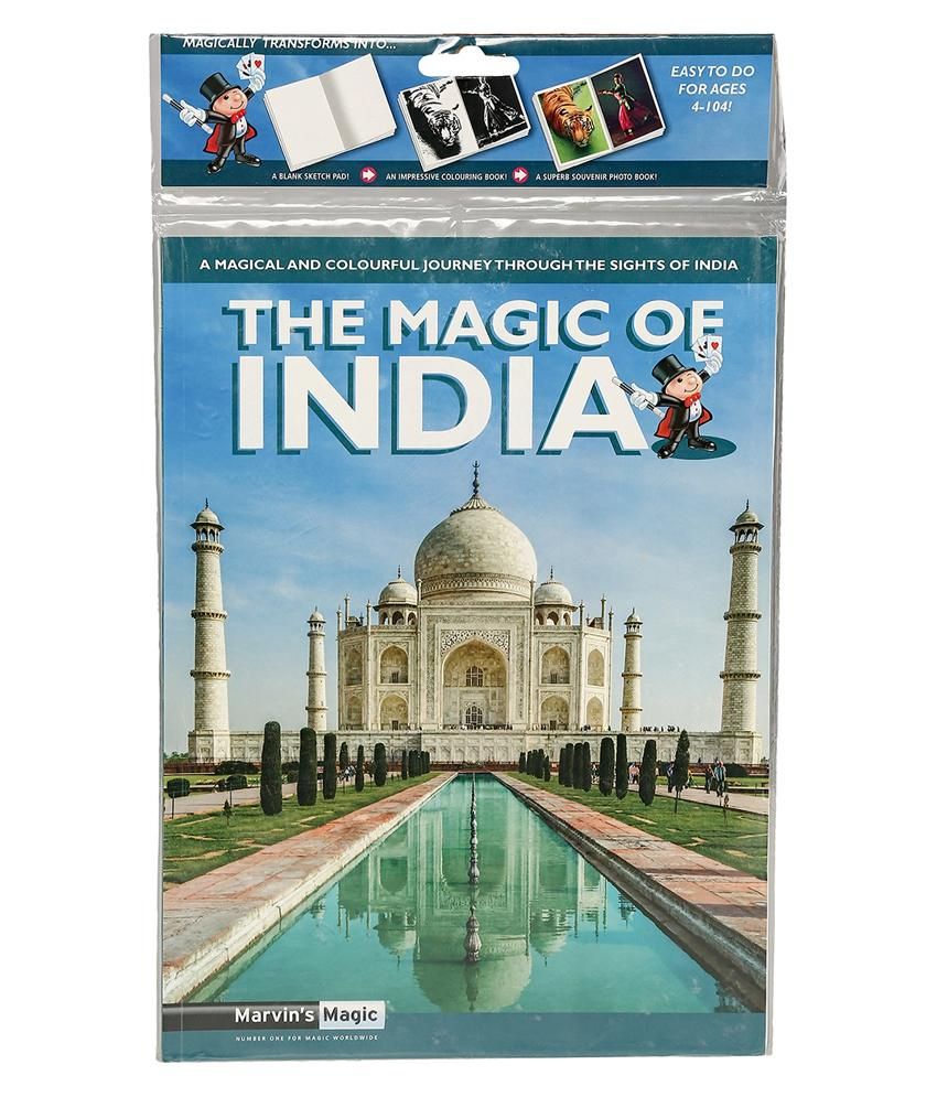 Hamleys Marvin's India Magic Book - Buy Hamleys Marvin's India Magic