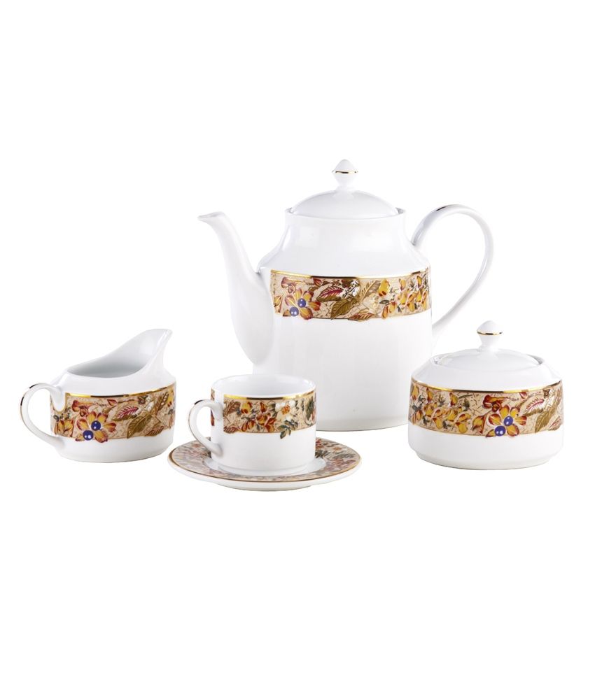 Dankotuwa Allure Tea Set- 17Pcs: Buy Online at Best Price in India