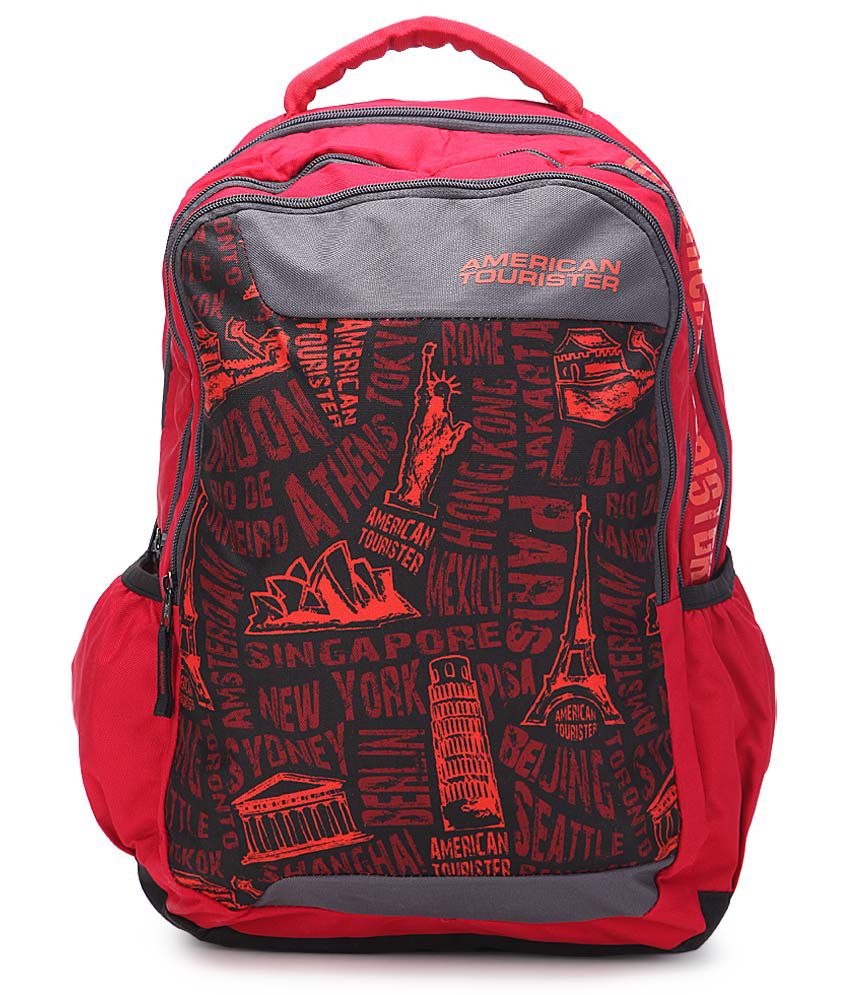 American Tourister Red Casual Backpack (69W (0) 00 006) - Buy American ...