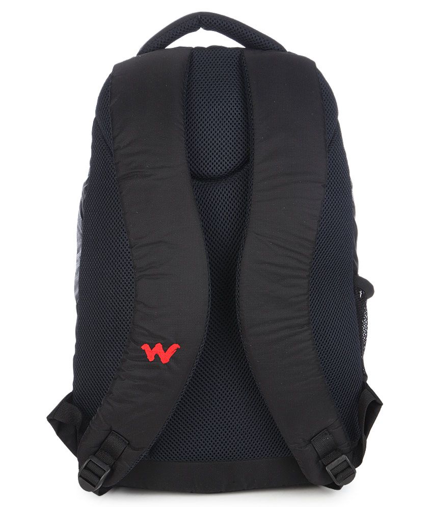 wildcraft laptop bag black
