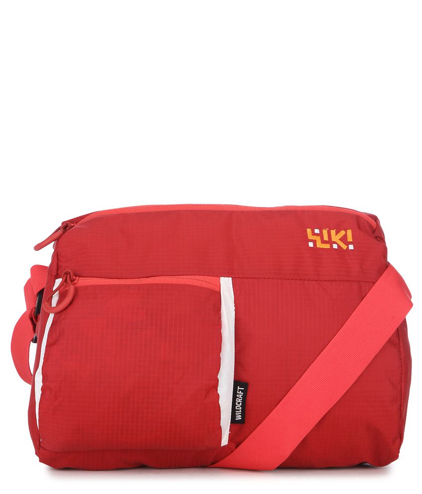 Wildcraft Red Messenger Bag - Buy Wildcraft Red Messenger Bag Online at ...