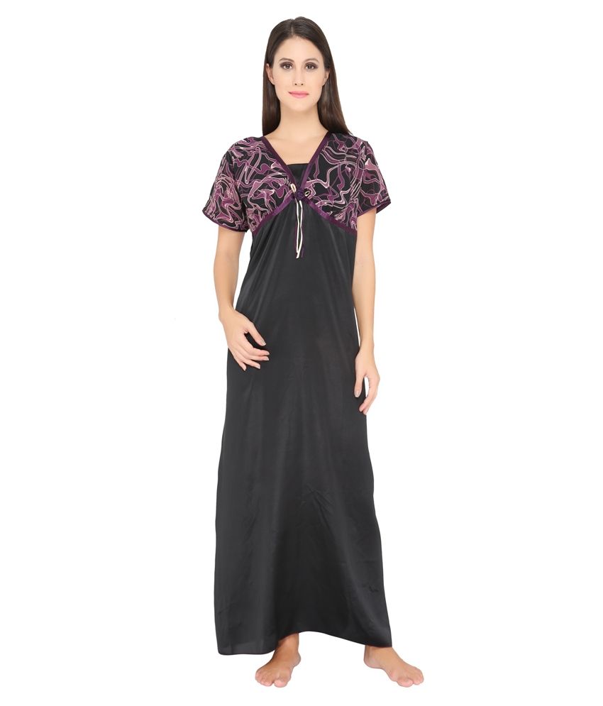 buy-valentine-black-satin-nighty-online-at-best-prices-in-india-snapdeal