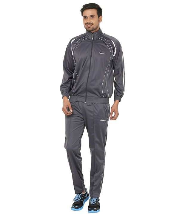 Keewi Gray Polyester Track Suit - Buy Keewi Gray Polyester Track Suit ...