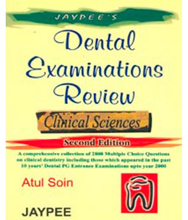 Dental Examinations Review Clinical Sciences Buy Dental Examinations