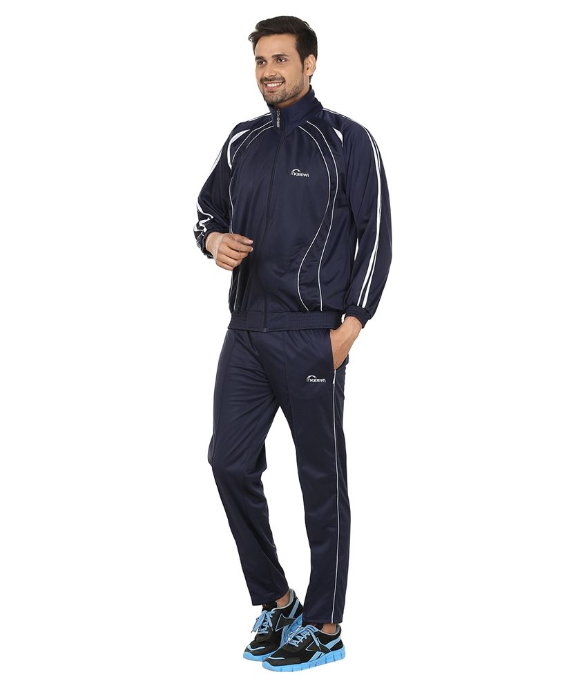 champion tracksuit navy