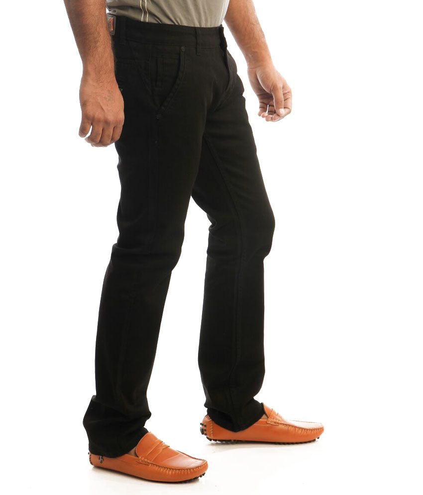 Shree Ram Garments Black Regular Fit Casuals - Buy Shree Ram Garments ...