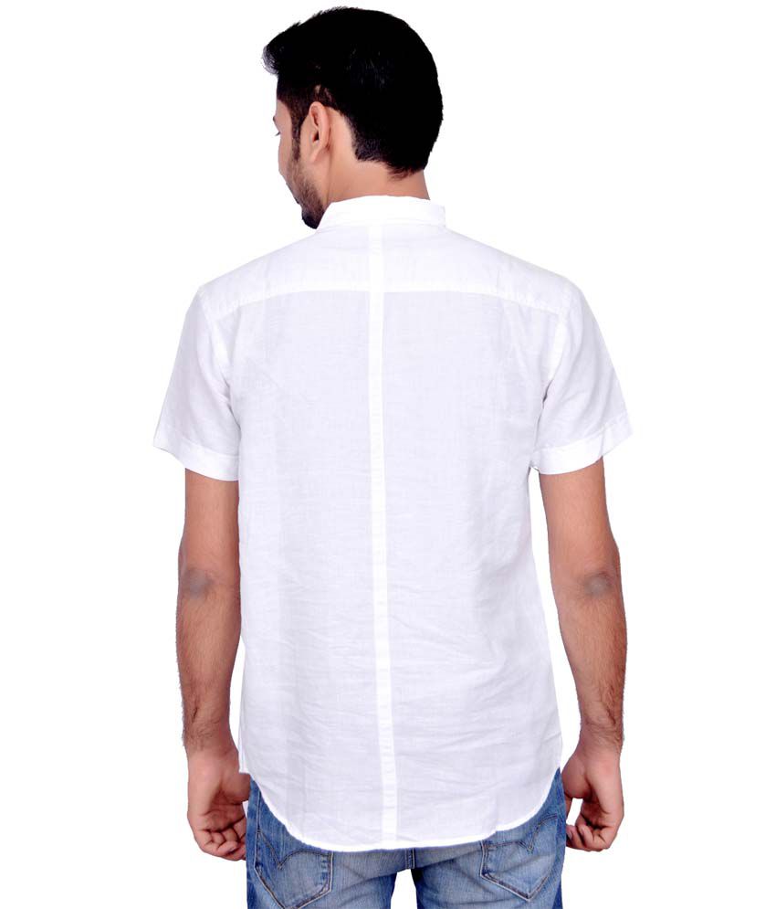 Spykar White Casual Shirt - Buy Spykar White Casual Shirt Online at ...