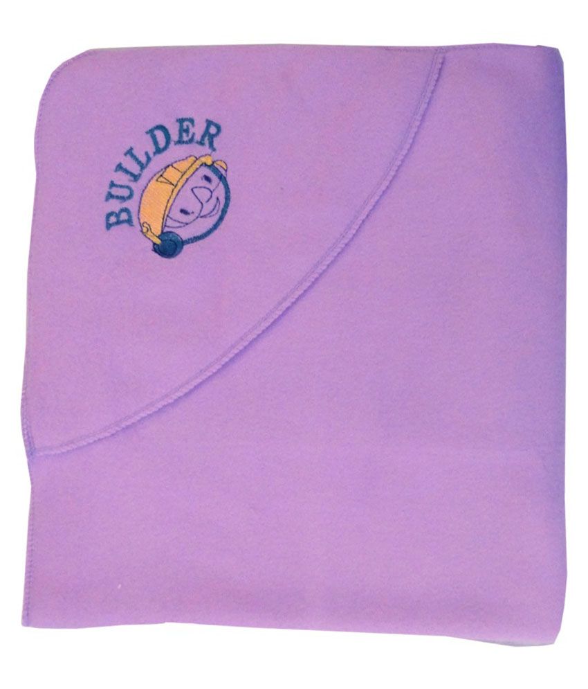 My Newborn MultiColour Fleece Baby Blanket ( 90 cm × 75 cm 4 pcs