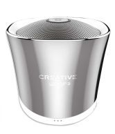 Creative Woof 3 Portable Bluetooth Speaker ® MP3/FLAC - Winter Chrome