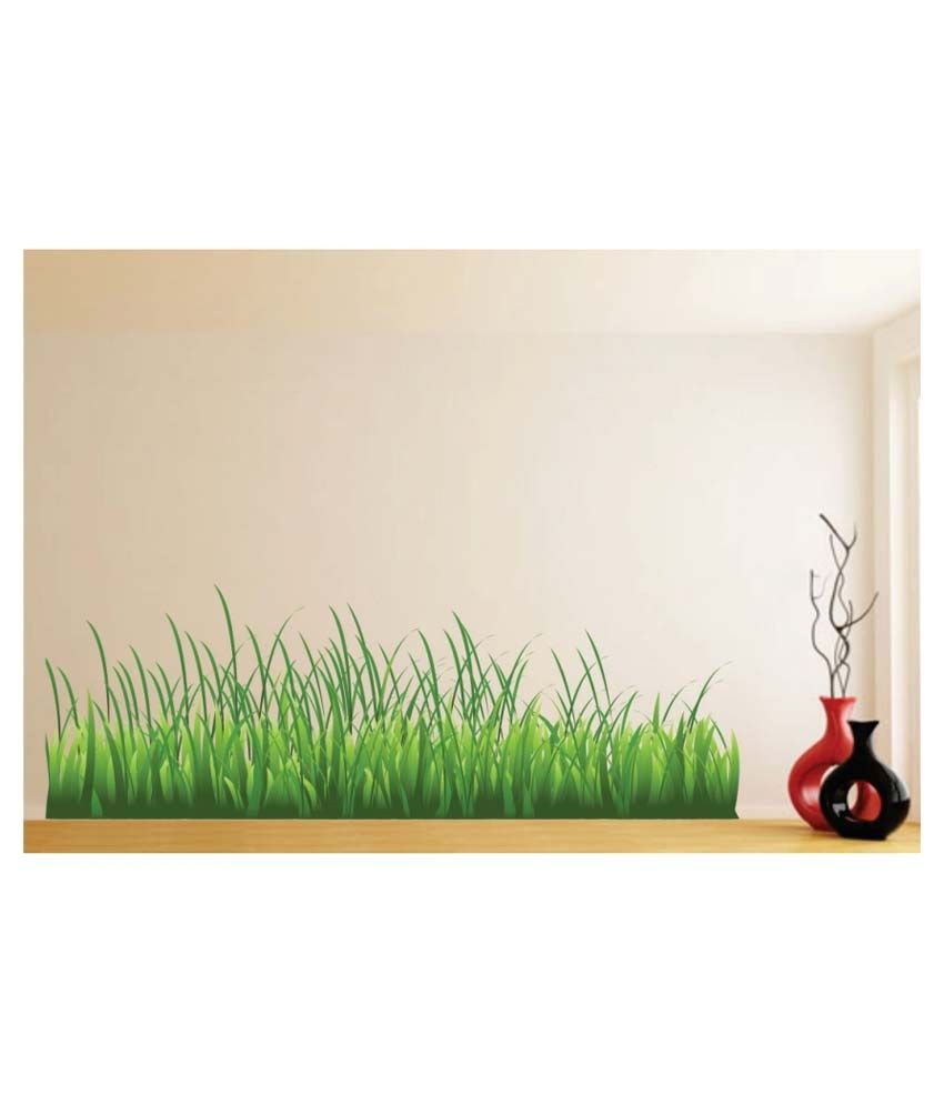 Impression Wall Green Grass Wall Sticker - Buy Impression Wall Green