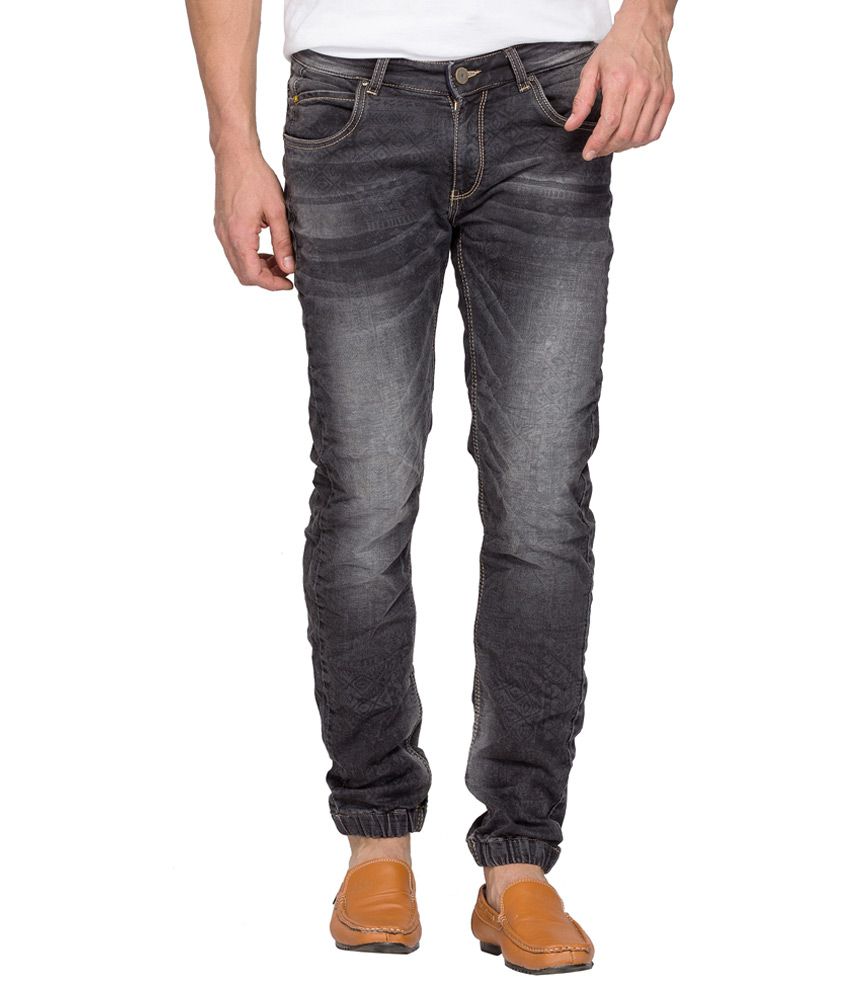 Spykar Grey Light Wash Slim Fit Jeans - Buy Spykar Grey Light Wash Slim ...