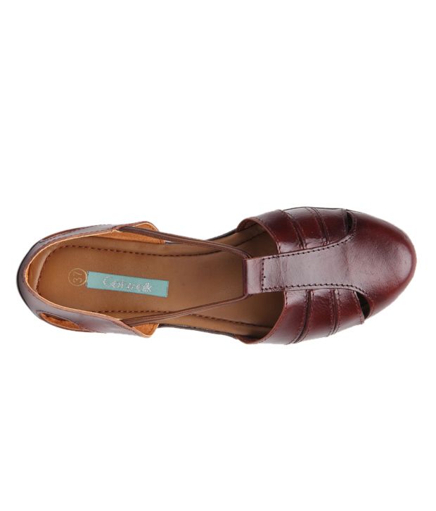 Catwalk Brown Closed Belly Shoes Price in India Buy Catwalk Brown
