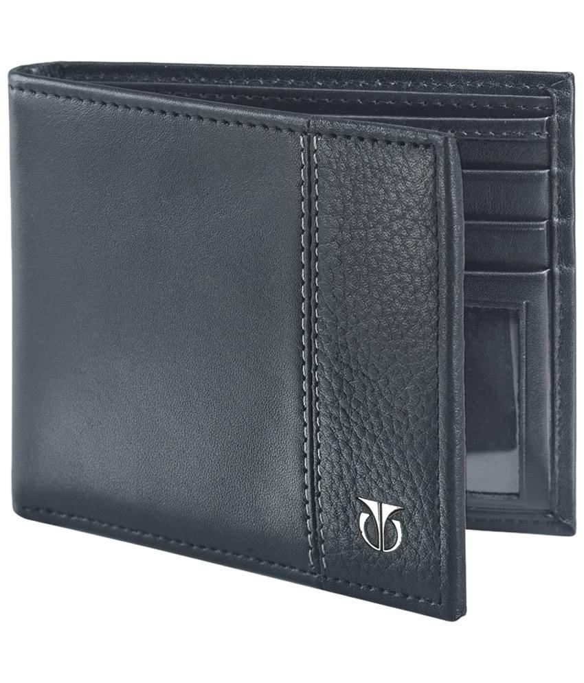 black leather wallet