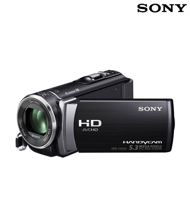 Sony HDRCX200E Handycam (Black) Price in India Buy Sony HDRCX200E