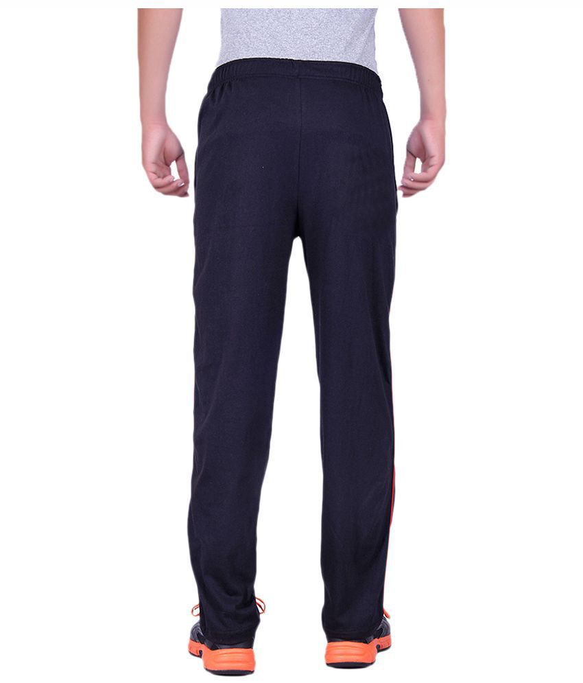 DFH Black and Blue Cotton Trackpant - Set of 2 - Buy DFH Black and Blue ...