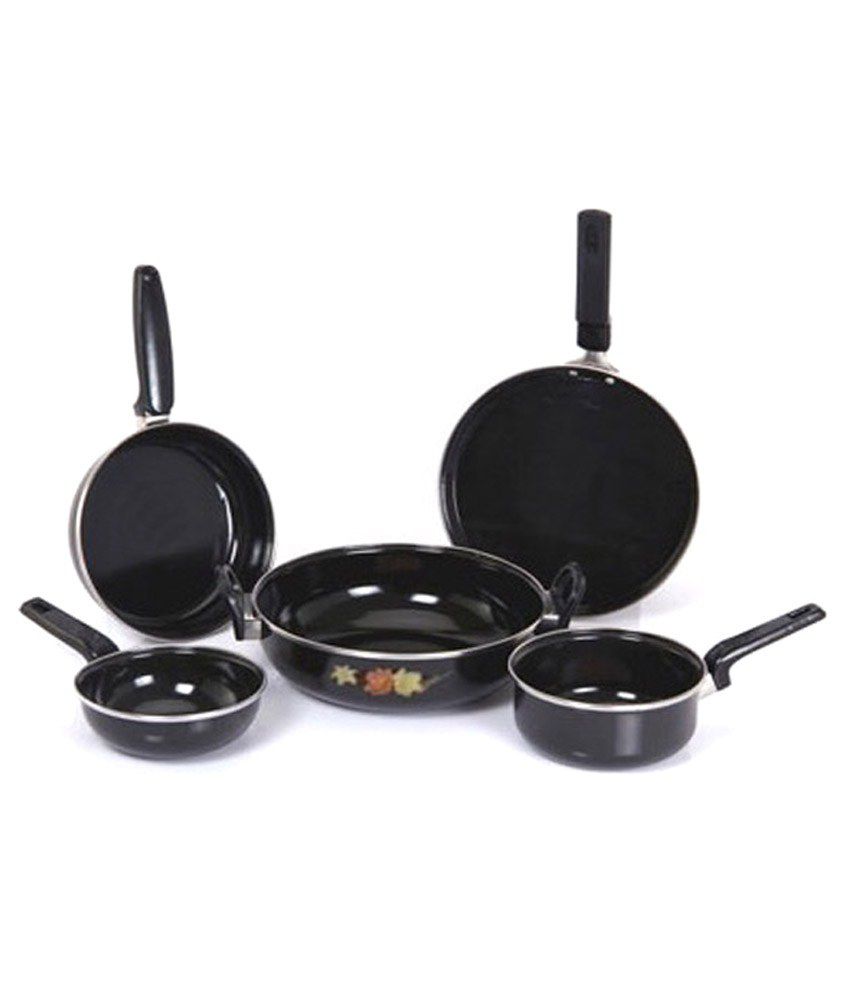     			Enamelware  Induction Cookware Set Of 5 Pcs