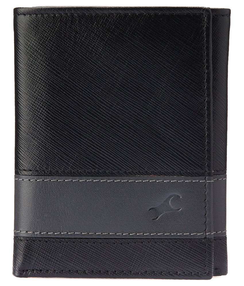 Fastrack Black & Grey Wallet: Buy Online at Low Price in India - Snapdeal
