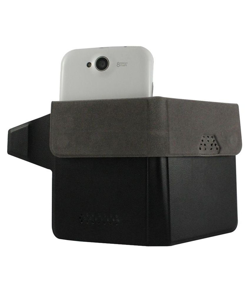 Molife Universal Flip Cover For Sansui U52 Black Flip Covers Online