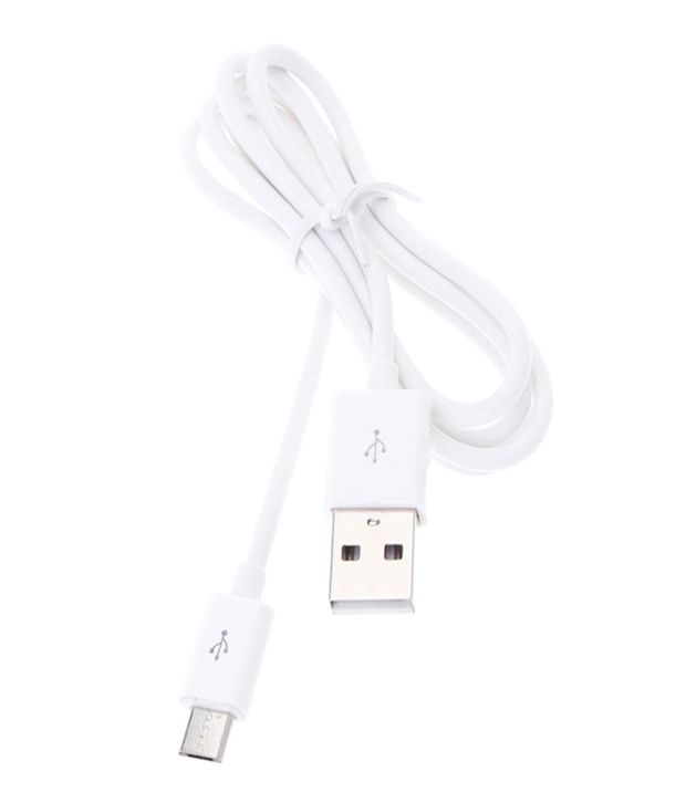 Dhhan Usb Cable For Spice Android One Dream Uno Mi 498 White