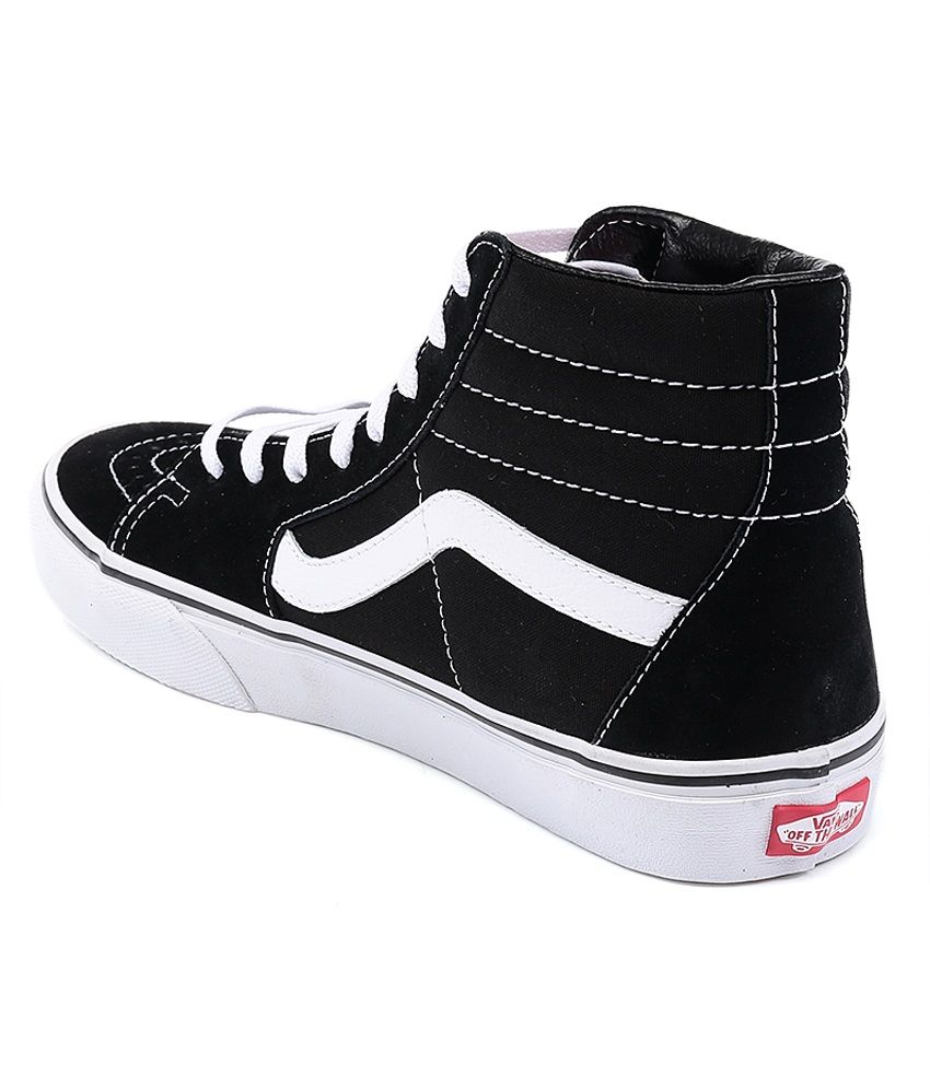 Vans Black Casual Shoes Price in India Buy Vans Black