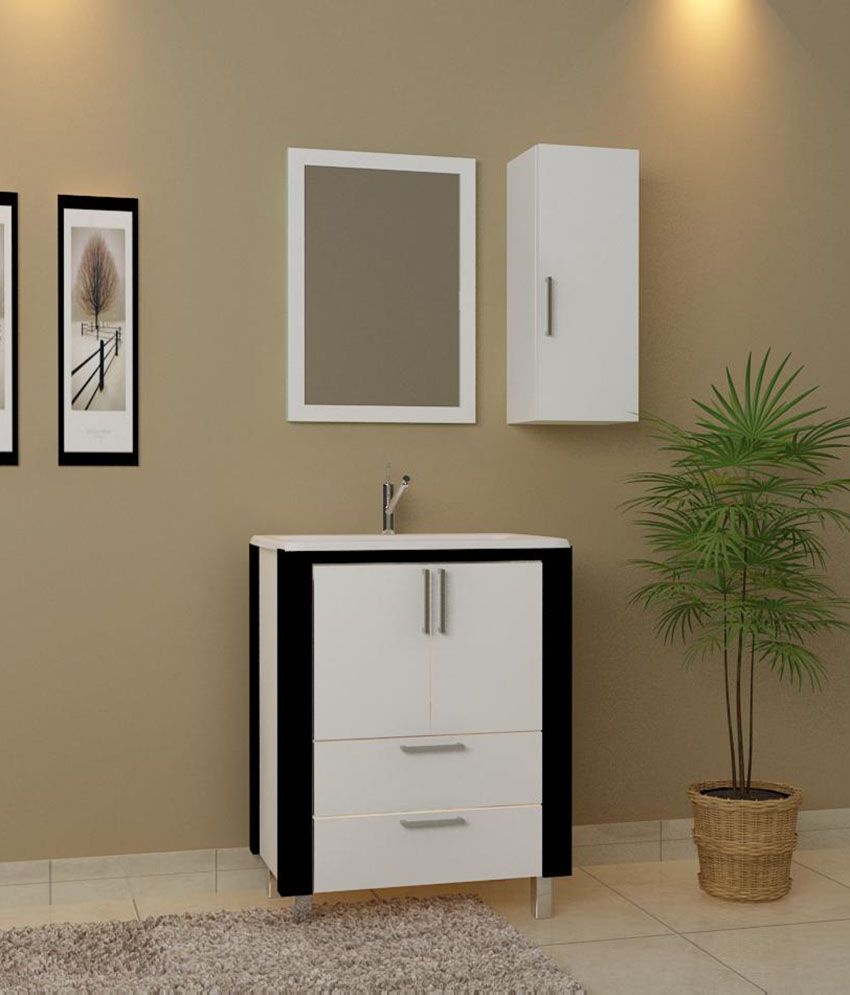 Buy Wood Craft India Bathroom Vanity Online at Low Price in India