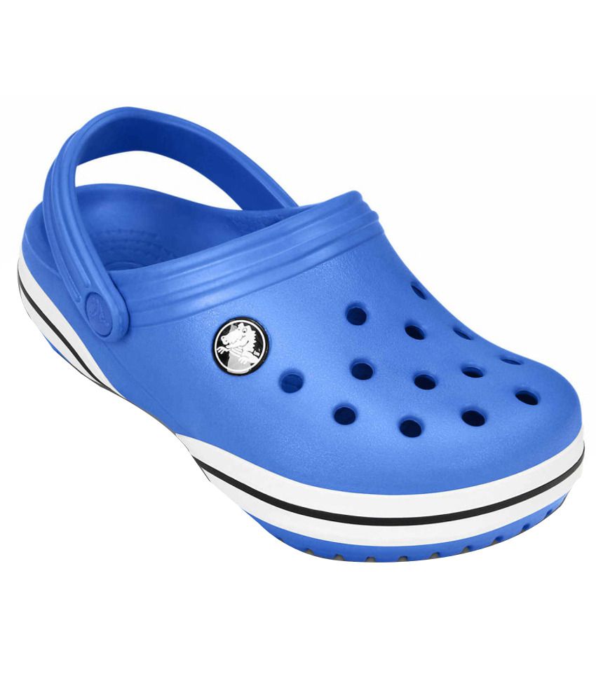 Crocs Relaxed Fit Blue Clogs For Kids Price in India- Buy Crocs Relaxed ...