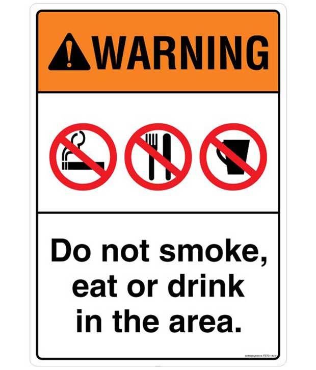 Safety Sign Store Warning: Do Not Smoke Facility Signs-Acp Emergency ...