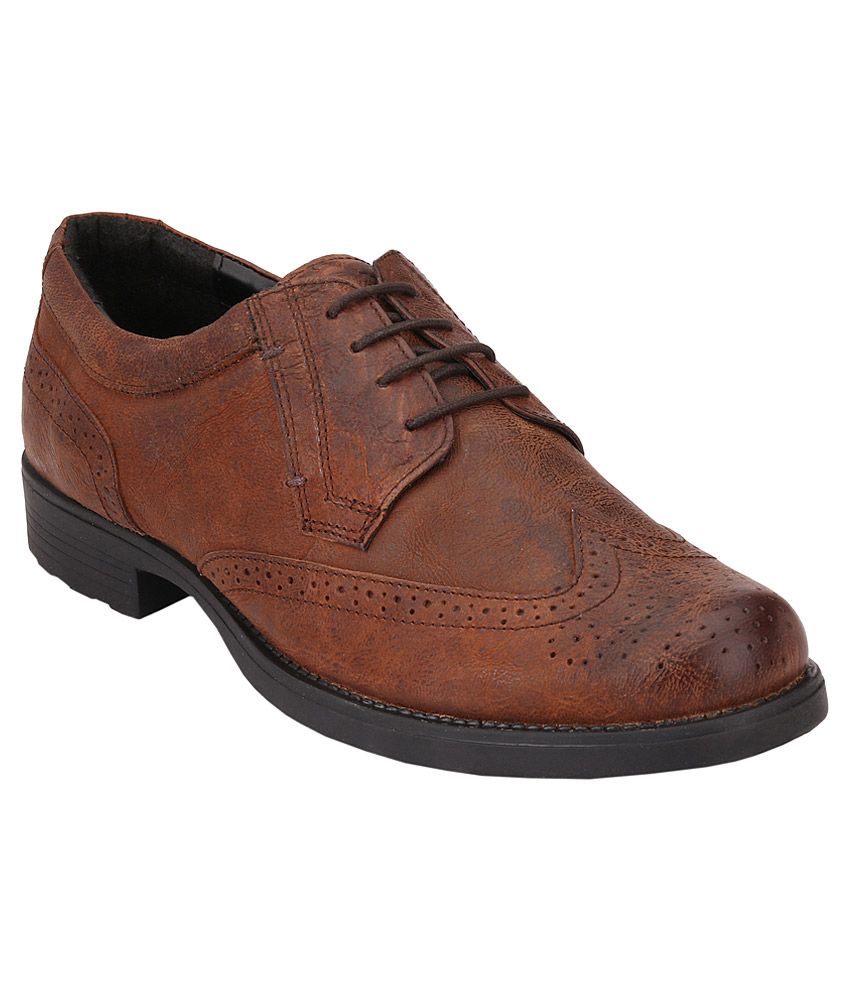 brown formal shoes amazon