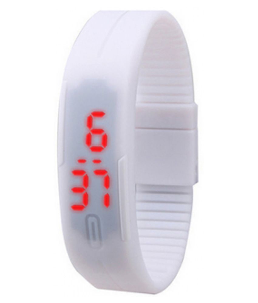 pappi boss led band watch