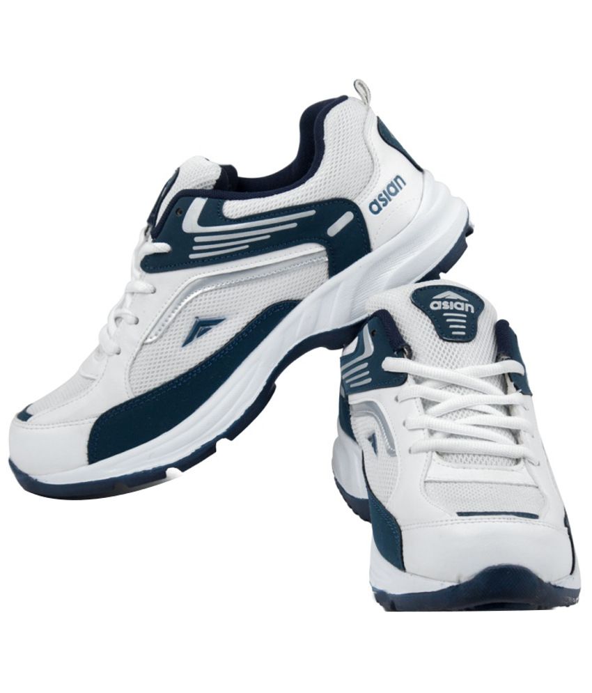 asian running shoes white