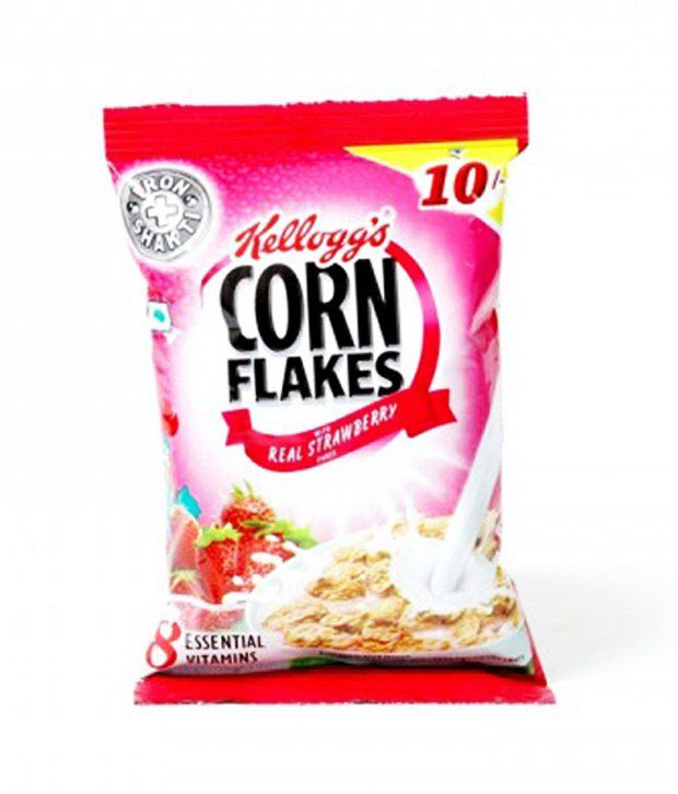 Download Kelloggs Strawberry Corn Flakes 26 g Pack of 5: Buy Kelloggs Strawberry Corn Flakes 26 g Pack of ...