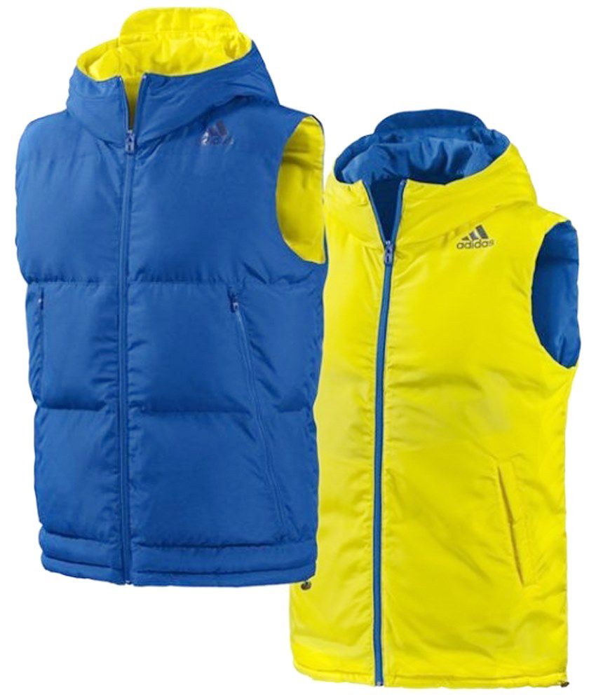adidas blue and yellow jacket