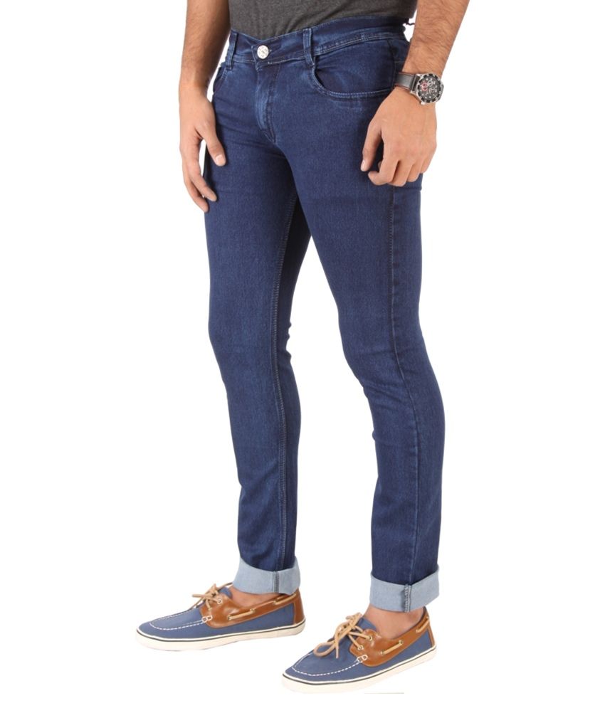 blue slim fit jeans