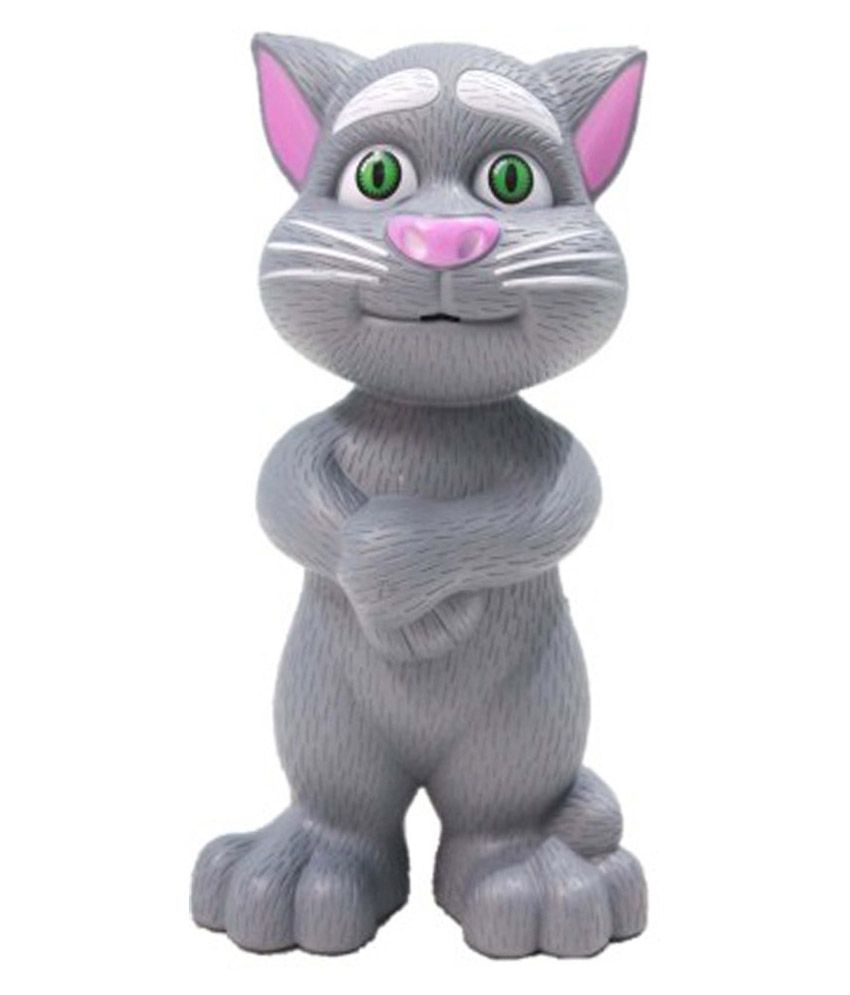 Zaprap Grey Plastic Talking Tom Cat - Buy Zaprap Grey ...