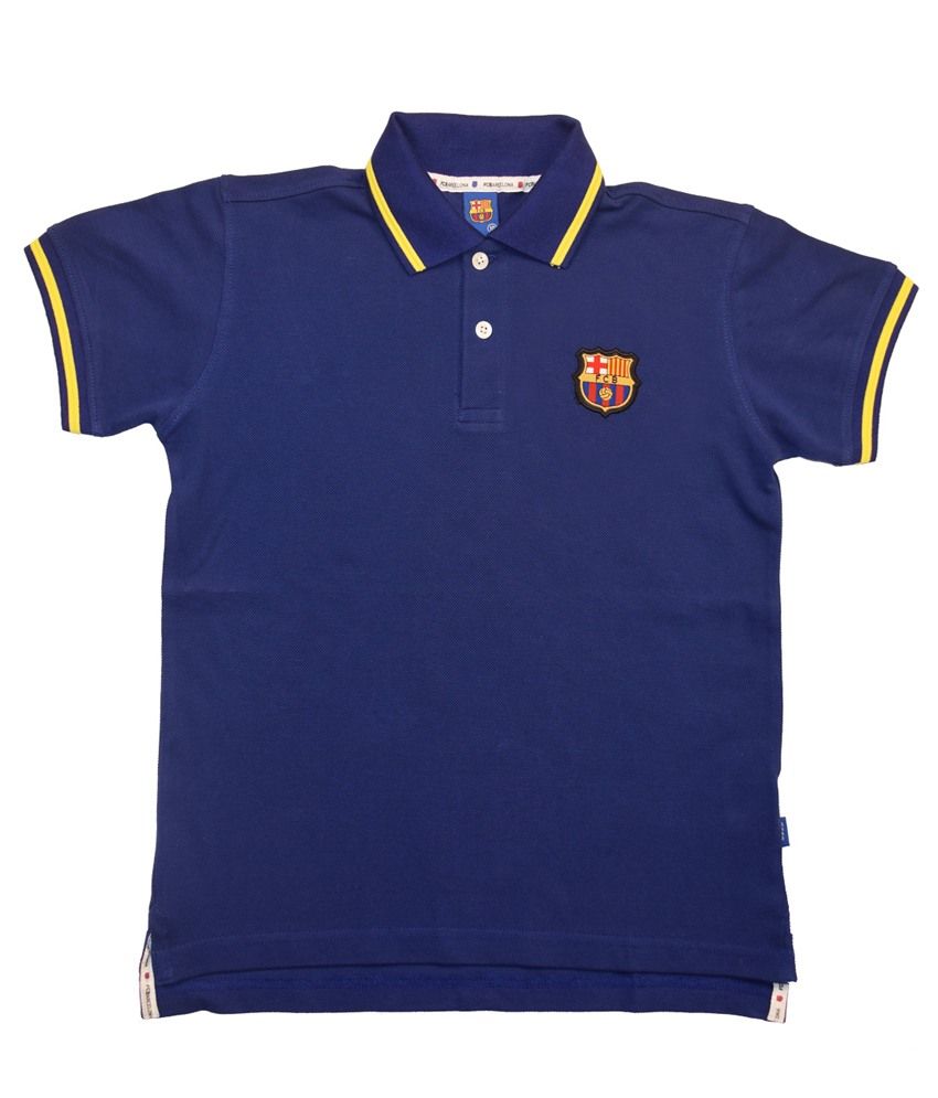 barcelona collar t shirt