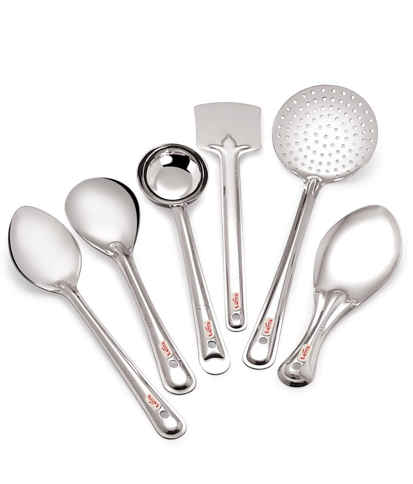 Roop's Serving Spoon SetMedium RB2 (6 pcs) Buy Online at Best Price