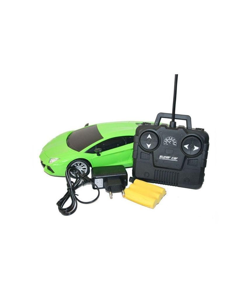 green lamborghini remote control car
