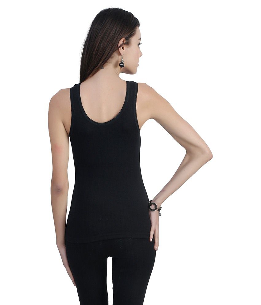 Buy Warm Zone Black Wool Thermals Online at Best Prices in