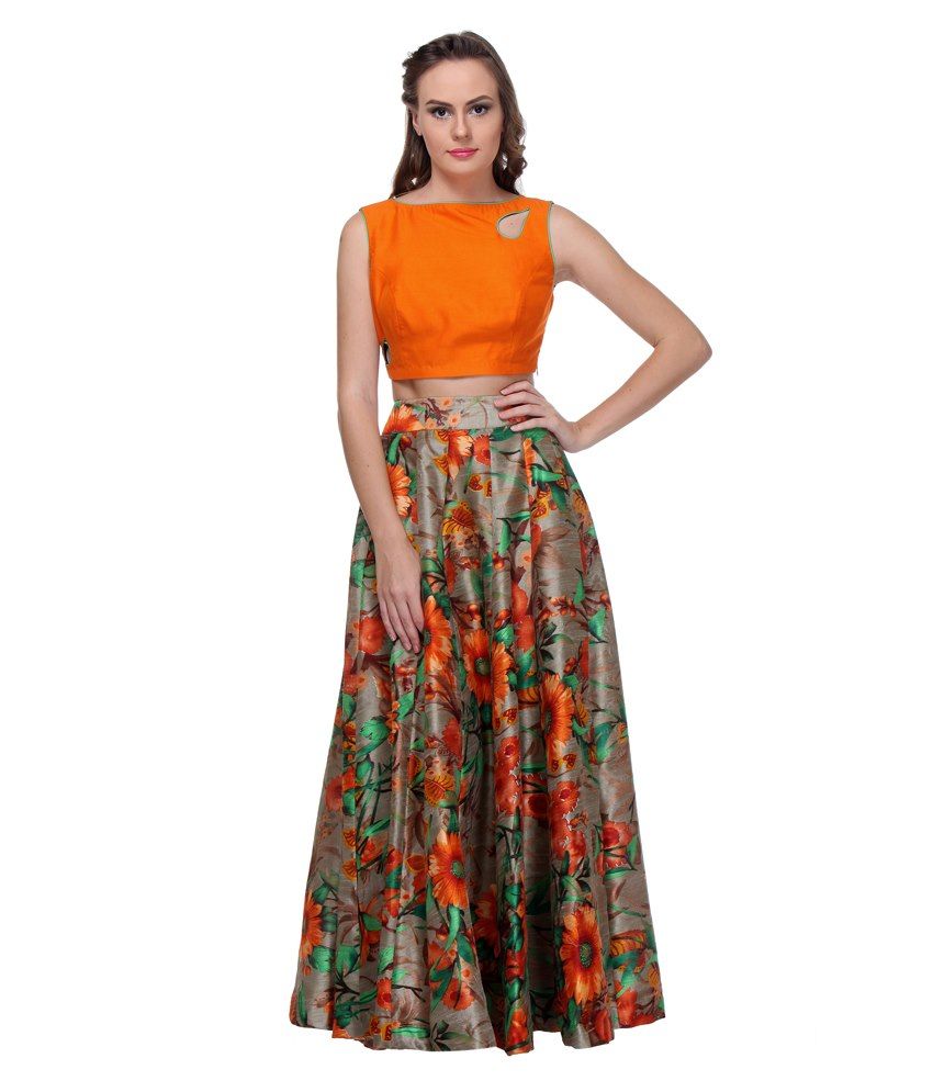 cotton silk lehenga online