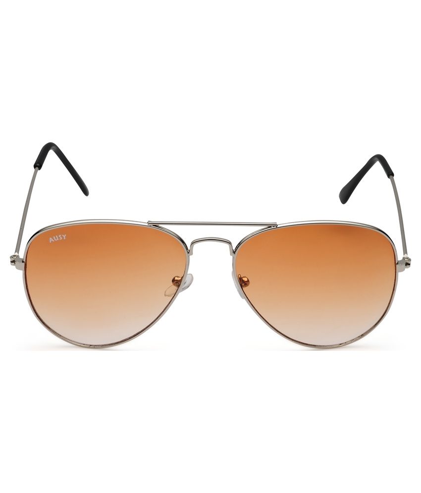 Ausy Orange Pilot Sunglasses Asg94 Buy Ausy Orange Pilot Sunglasses Asg94 Online 