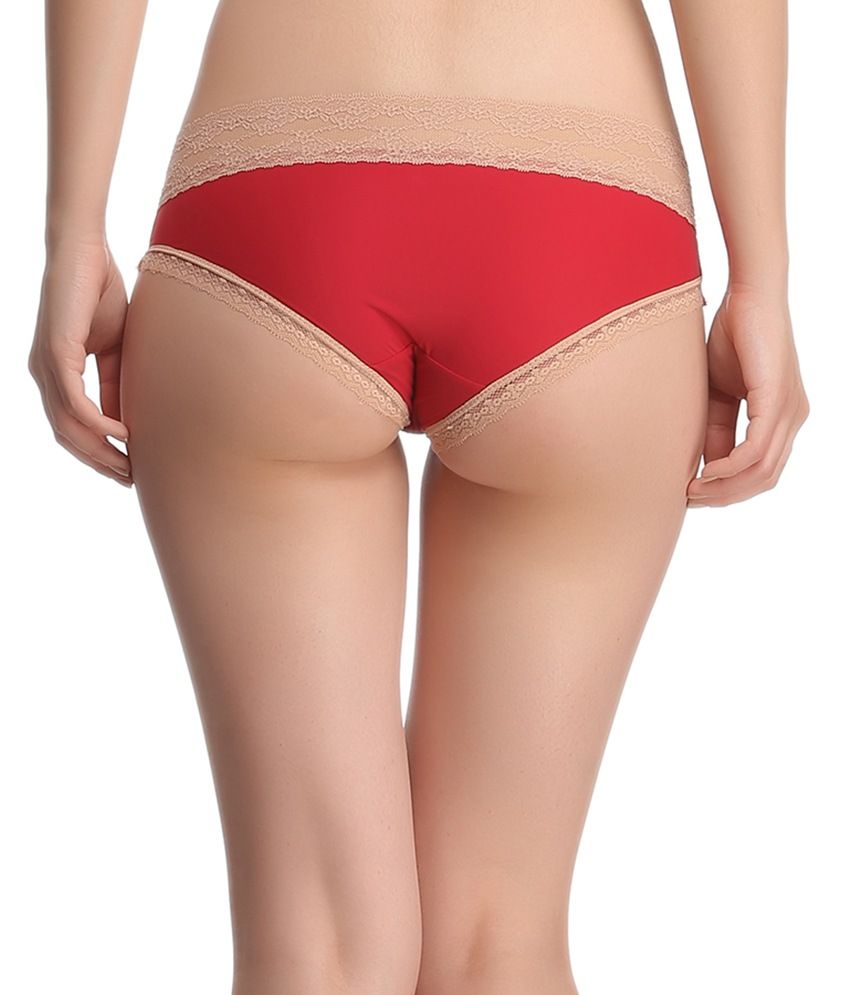 Buy Clovia Red Lycra Panties Online at Best Prices in India Snapdeal