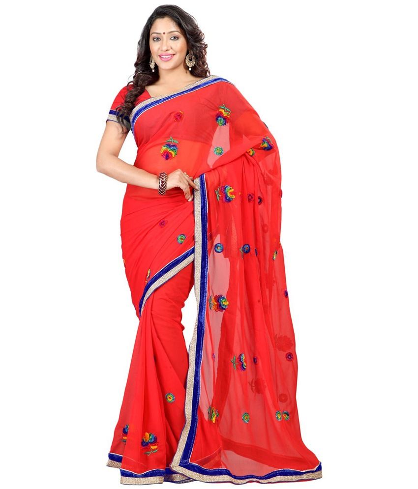 fancy saree suit