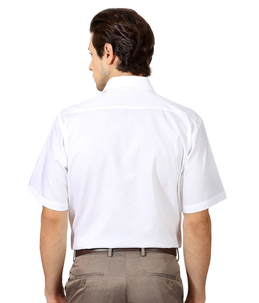 white casual shirt men's